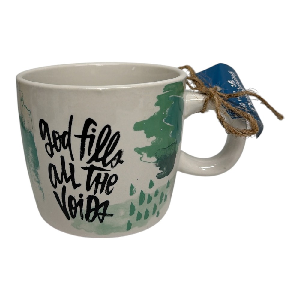 Dayspring God Fills All The Voids Who I Am Is Enough Coffee Mug 16 fl. oz. NIB